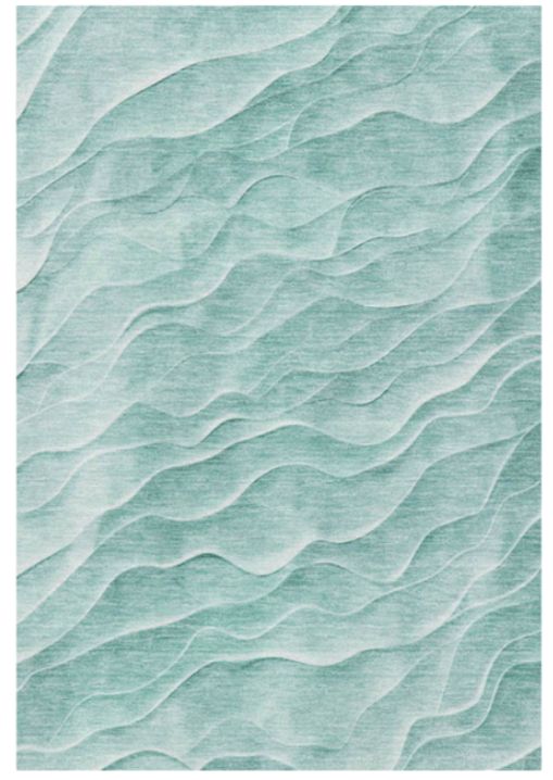 Dalyn™ Rug Company Pacifica Aqua 5'x8' Area Rug-0