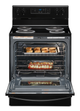 Whirlpool® 30" Black Freestanding Electric Range-2