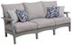 Signature Design by Ashley® Cove Beach Gray Fabric/Wooden Outdoor Sofa-0