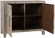 Jofran Inc. Gramercy Gray Wash 2-Door Accent Cabinet-3