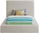 Meridian Furniture Devin Beige Twin Bed-2