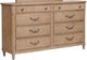 Magnussen Home® Harmony Heights Belgium Wheat Double Drawer Dresser-0