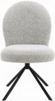 ACME Furniture Lawton 2-Piece Black/Gray Swivel Side Chair Set-3