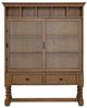 Fairfield® BD Collection Alexander Antique Pinewood Curio Cabinet-1