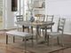 Furniture of America® Laquila Gray Dining Bench-1