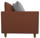 Best® Home Furnishings Customizable Bayment Leather Memory Twin Sleeper Chair with Honey Birch Legs-2
