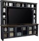aspenhome® Eastport Drifted Black 97" Console and Hutch-0