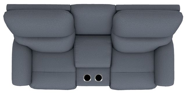 La-Z-Boy® Brooks Midnight Power Reclining Loveseat with Console, Headrest, and Lumbar-4