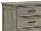 American Wholesale Furniture Sienna Gray Nighstand-1