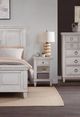 American Woodcrafters 1020 Salter Path White Nightstand-1