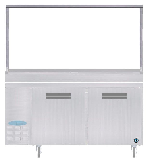 Hoshizaki 67" Stainless Steel Single Overshelf Kit-1