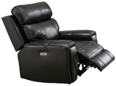 Mazin Furniture Granger Black Dual Power Recliner Chair-2