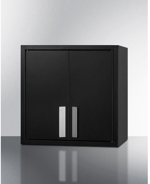 Summit 18" Jet Black Wall Cabinet-2