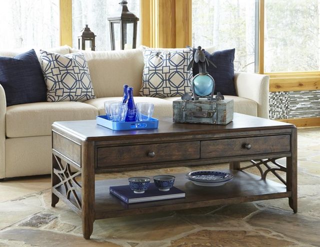 Legacy Classic Georgia Rain Coffee Cocktail Table -2