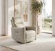 Liberty Furniture Remi Istria Khaki Leather Single Glider Power Recliner-2