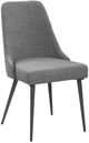 Coaster® Smith 5-Piece Black/Gray Dining Table Set-3