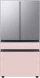 Samsung Bespoke 36" Pink Glass French Door Refrigerator Bottom Panel-2