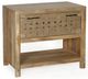 A & B Home Light Brown Bedside Cabinet-0