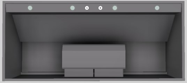 Vent-A-Hood® 54" Gunsmoke Wall Mounted Range Hood-3