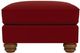 Flexsteel® Customizable Bexley 32" Leather Ottoman-4