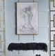 A & B Home Artist’s Gray Figure Sketches Wall Art-5
