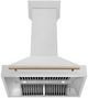 ZLINE Autograph Edition 36" Satin Stainless Steel Wall Mounted Range Hood-4