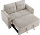 Steve Silver Co. Noah Tan Sleeper Loveseat-3