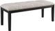 Elements International Greystone Marble Dining Bench-0