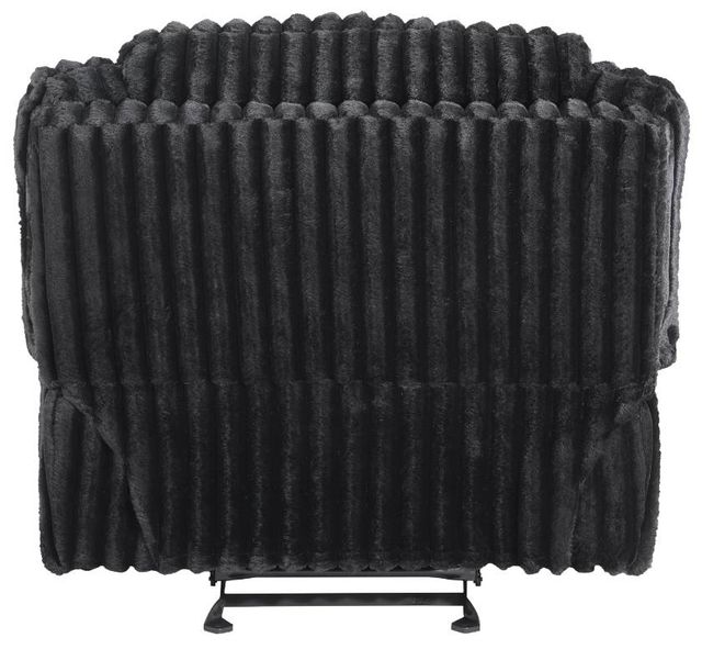 Homelegance® Goodland Black Manual Glider Reclining Chair-4