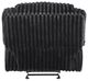 Homelegance® Goodland Black Manual Glider Reclining Chair-4