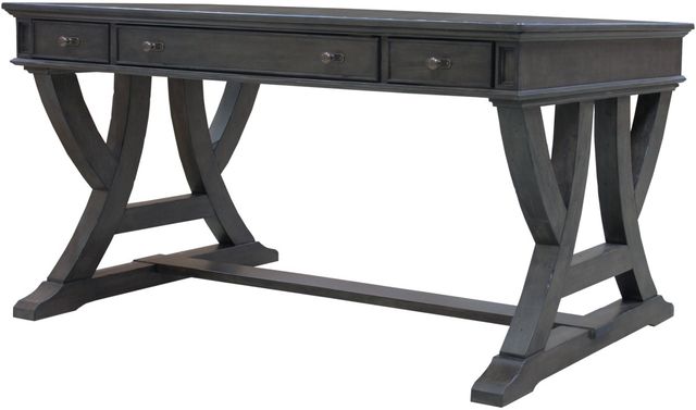 Parker House® Washington Heights Washed Charcoal Writing Desk-0