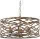 Forty West Channing Gold Chandelier-0