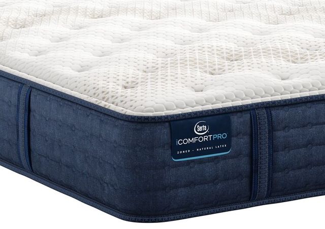 Serta® iCOMFORTPRO™ Chelsea 12" Latex Medium Tight Top Twin XL Mattress-1