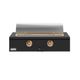 Caliber™ Rockwell Social 42" 2-Burner Ultra Matte Black Built-In Natural Gas Grill with Brass Hardware-1