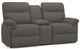 La-Z-Boy® Jay Granite Power Reclining Loveseat with Console-0
