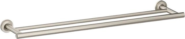 KOHLER® Purist® Vibrant Brushed Nickel 24" Double Towel Bar-0