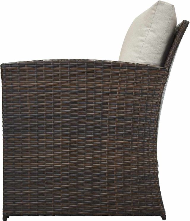 Signature Design by Ashley® East Brook 2-Piece Dark Brown Outdoor Conversation Set-2
