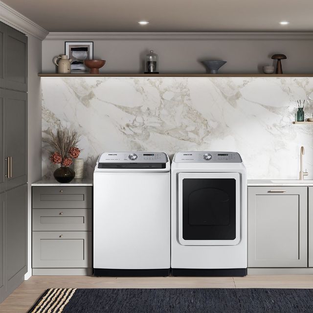 Samsung White Laundry Pair-4