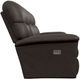 La-Z-Boy® Mateo Chocolate Leather Power Wall Reclining Sofa with Headrest-2