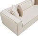 TOV Furniture Tristine 2-Piece Cream Left-Arm Facing Sectional and Chaise-5