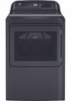 GE® Diamond Gray Agitator Top Load Washer and Gas Dryer Laundry Pairing-2