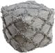 Signature Design by Ashley® Adelphie Natural Gray Pouf-0