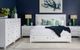 Legacy Classic Summerland White Queen Upholstered Panel Storage Bed-1