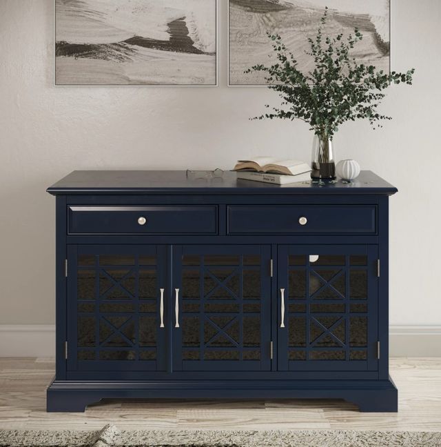 Jofran Inc. Craftsman Navy 50" Media Console-1