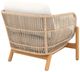 New Classic® Home Furnishings Solstice Beige/White Polyester/Nylon Outdoor Chair-2
