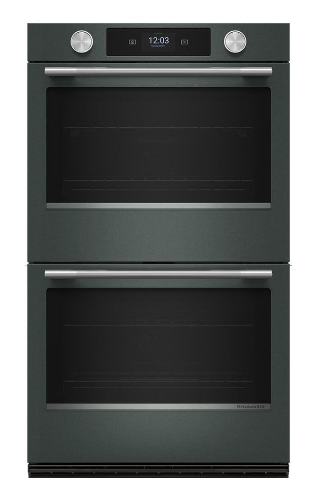 KitchenAid® 30" Juniper Smart Double Electric Wall Oven with Assisted Cook Cycles-0
