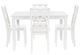 Powell® Maui 5-Piece White Dining Set-1