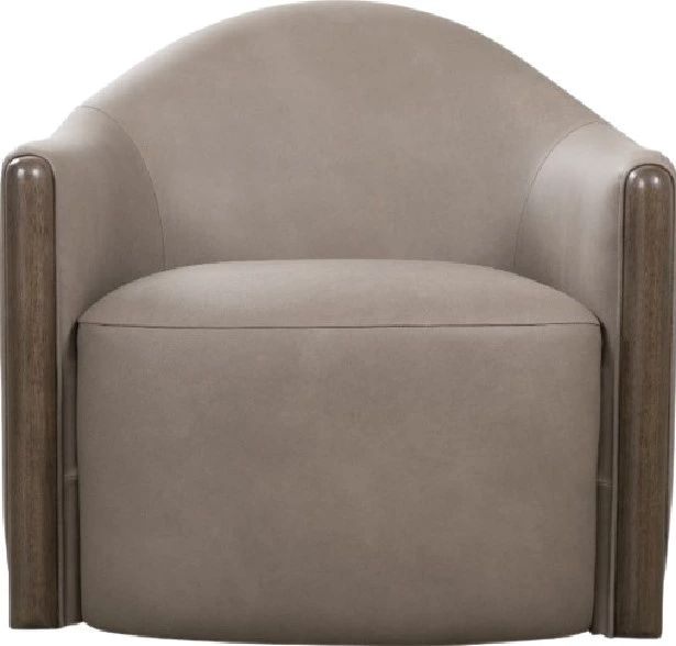 Hooker® Furniture Cora Dark Wood Swivel Chair-1