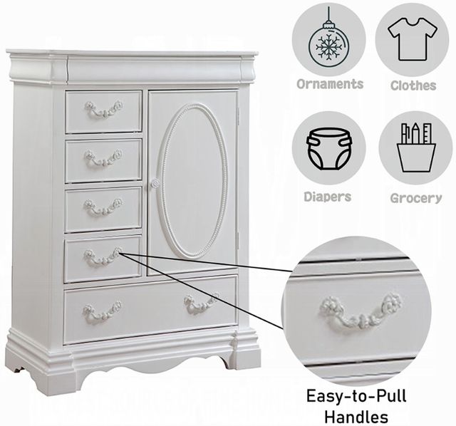 ACME Furniture Estrella White Chest-3
