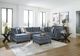 Benchcraft® Maxon Place Navy Oversized Accent Ottoman-3